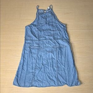 American Eagle Outfitters Sleeveless Medium Dress Light Blue Denim or large‎ Top